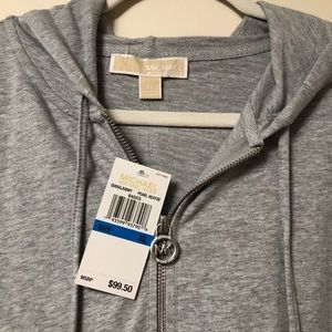 Michael Kors lightweight hooded top with hood